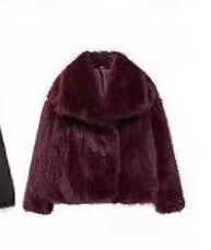 Velvet Embrace Plush Jacket