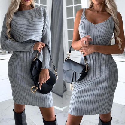 Twilight Ribbed Midi Dress